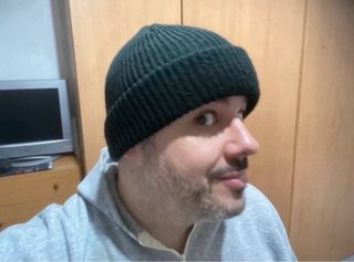 Gorro de lana negro