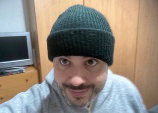 Gorro de lana negro