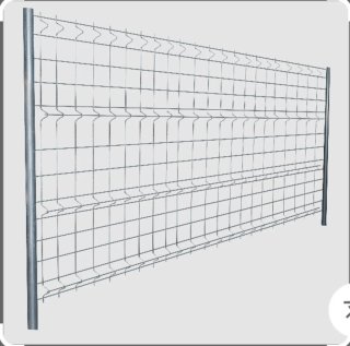 Valla de obra metálica