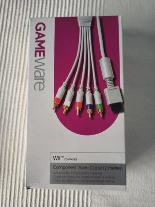 Cable Componente GAMEware Wii 2m