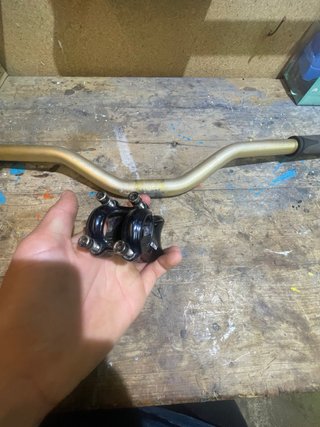 Manillar y potencia bici dirt