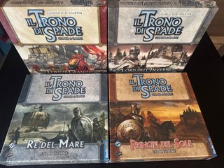 Il Trono di Spade Gioco di Carte 4 Espansioni