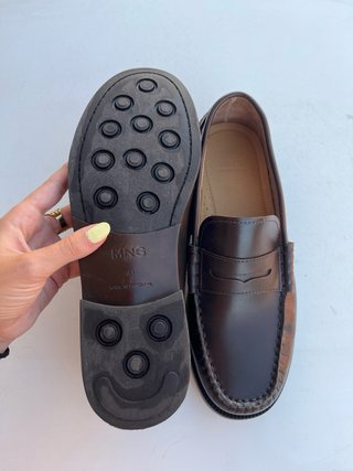 Mocasines Zara Marrones