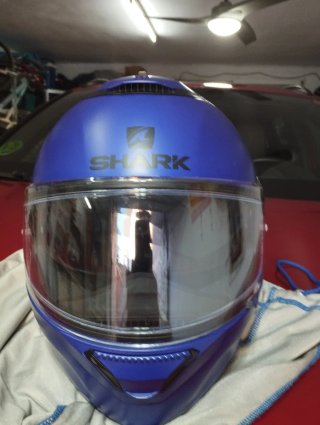 Casco Shark Spartan Talla M Azul