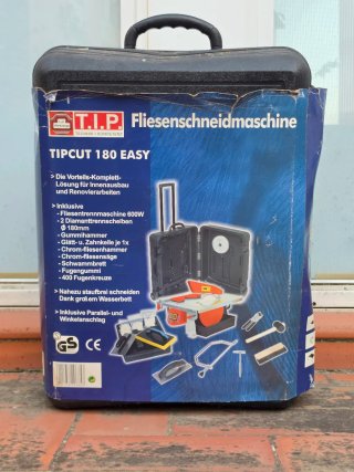 Nueva Cortadora de Azulejos T.I.P. TIPCUT 180 EASY