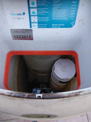 Descalcificadora de agua
