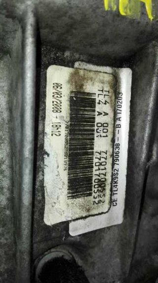 Tl4a001 caja cambios renault megane berlina 248093