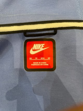 Chaqueta Nike Tech Fleece Azul Negra