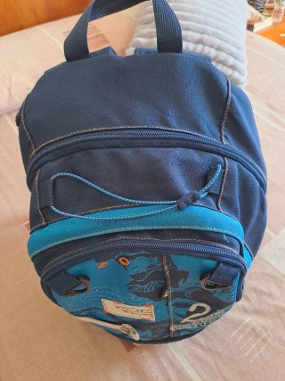 Mochila escolar azul Spirit