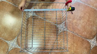 Cestos de cocina metálicos plateados
