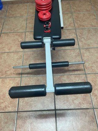 Banco Musculación SALTER + Torre Jalón + 38kg