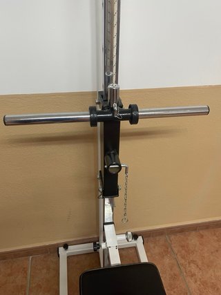 Banco Musculación SALTER + Torre Jalón + 38kg