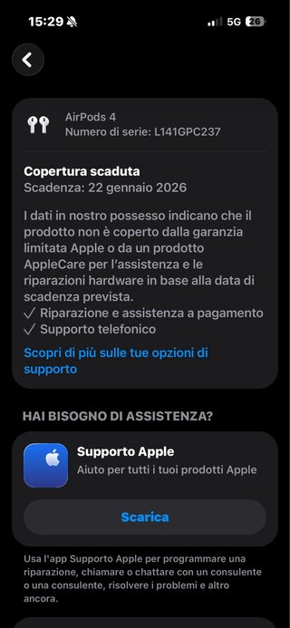AirPods 4 Originali Apple Bianchi prezzo trattabil