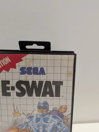 Juego E-SWAT Sega Master System - Completo