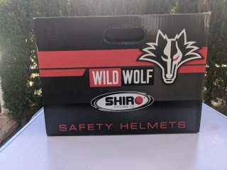 Casco de moto SHIRO Wild Wolf
