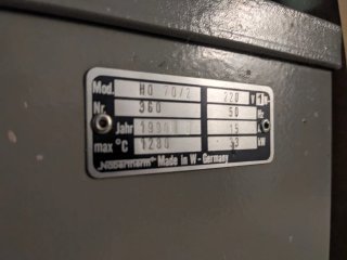 Horno de cerámica Hobbytherm 3.3kW H0 70/2