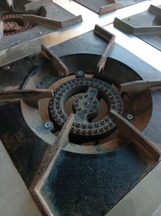Cocina industrial 6 fogones