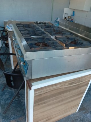 Cocina industrial 6 fogones