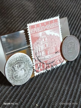 ✳️Lote Sello Venezuela y Monedas Antiguas