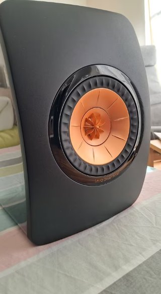 KEF LS50 Altavoces Negro