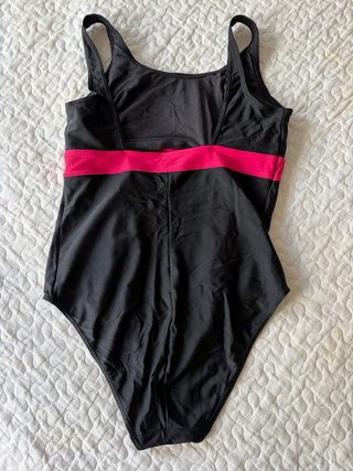 Bañador premamá Nabaiji negro y rosa talla l