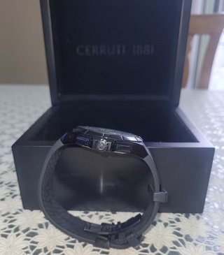 Orologio Cerruti 1881 Uomo Cronografo Nero