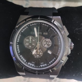 Orologio Cerruti 1881 Uomo Cronografo Nero