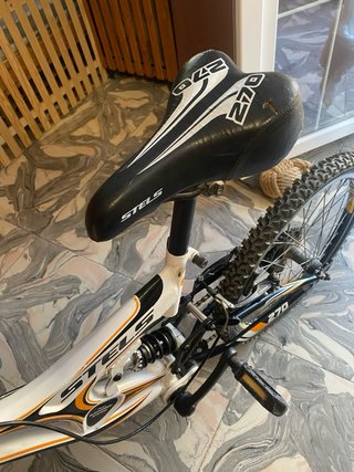 Bicicleta doble suspensión 5-10 años