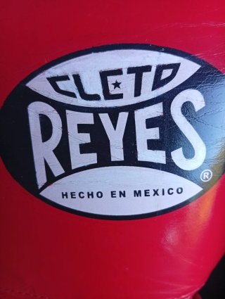 Guantes Boxeo Cleto Reyes Rojos 14oz