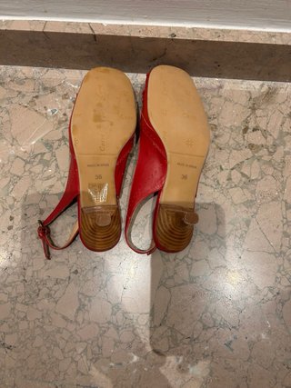 Tacones rojos Carré
