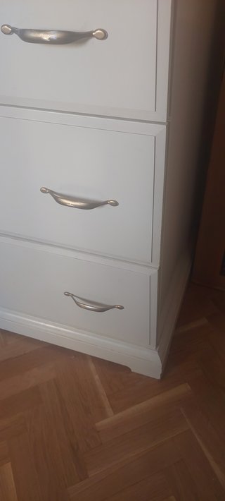 Cómoda 6 cajones Ikea blanco