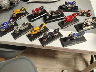 Maquetas de Motos Deportivas