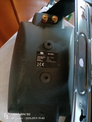 Altavoces Negros ACOUSTIC CONTROL