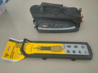 Alforjas Quick-Track con enganche rápido