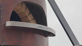 Horno de leña italiano AMBROGI FORNI