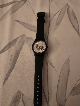 Reloj Agatha Paris Mujer Negro/Plata