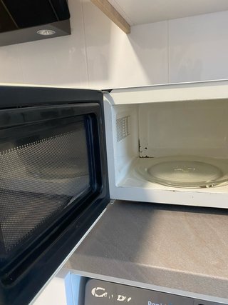 Microondas blanco