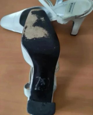 Zapatos Luxax Talla 38 y Bolso Plateado