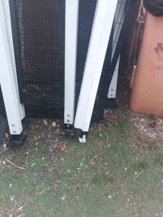 Vallado seguridad con puerta