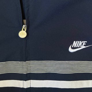 Chaqueta Nike Hombre Talla L Azul y Blanca