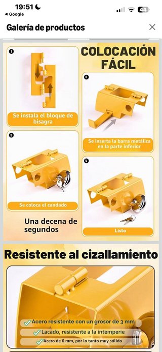 Antirrobo para remolque