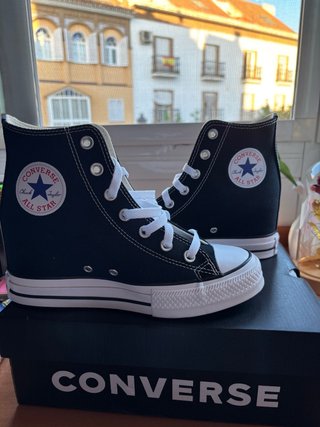 Converse Chuck Taylor All Star Wedge Nuevas, T38