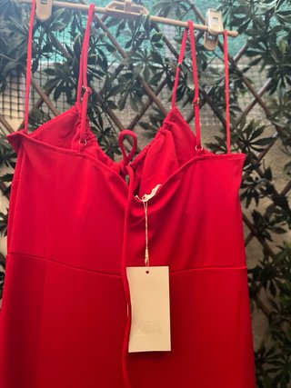Vestido largo rojo