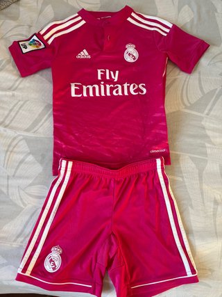 Equipación Real Madrid Rosa Adidas