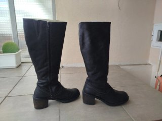 Botas SOTOALTO Talla 40 Borreguillo Negras