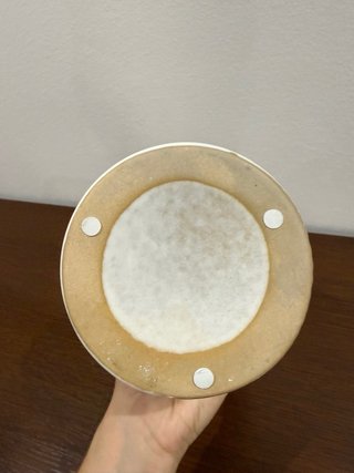 Vaso Maison Du Monde in ceramica beige e bianco