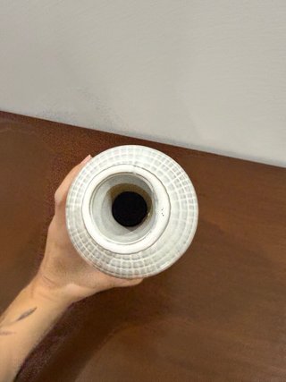 Vaso Maison Du Monde in ceramica beige e bianco