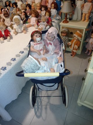 Colección de muñecas vintage.