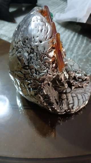 Nacimiento de Resina Plateada Estrella
