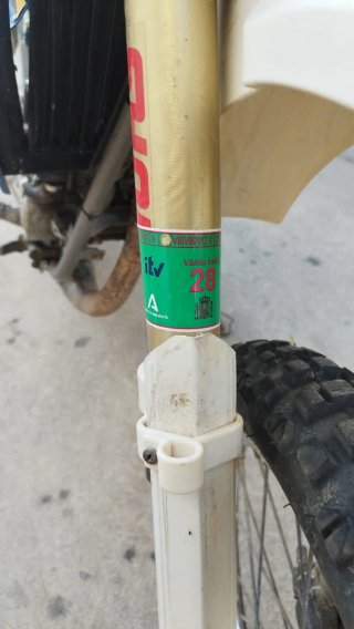 Derbi Senda Enduro Azul y Blanca